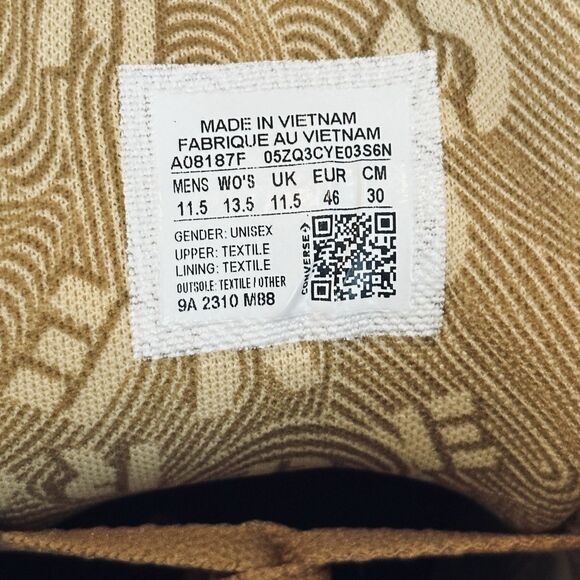 Converse Chuck Taylor All Star Malden Street Mid Trek Tan A08187F Mens Size 11.5 - Picture 8 of 10